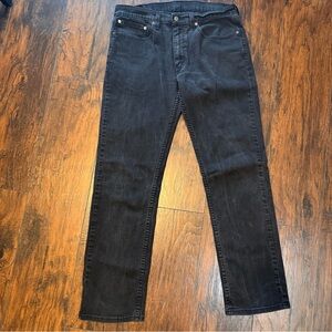 Levis 559 Jeans Mens 34x34 Black Relaxed Straight Denim (FITS 34x32) Work Ranch
